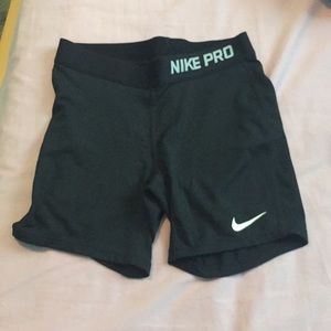 Black nike pro spandex